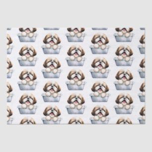 Shih Tzu Dog Seidenpapier
