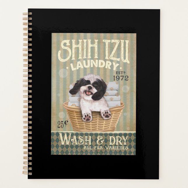 Shih Tzu Dog Wäsche Niedlich Shih Tzu Life Welppy  Planer (Vorderseite)