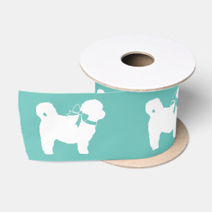 Shih Tzu Dog Welppy Teddy Bär Kurz Haar Satinband