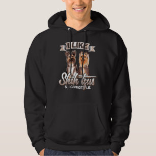 Shih Tzu Dog Womens Mens Hoodie