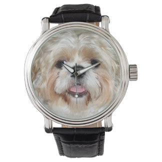 Shih Tzu face Armbanduhr