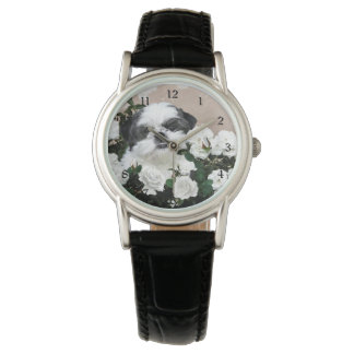 Shih Tzu face Armbanduhr