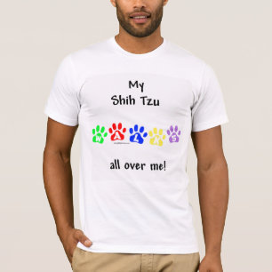 Shih Tzu geht durch Sie T-Shirt