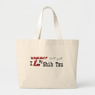 Shih Tzu Geschenke Jumbo Stoffbeutel