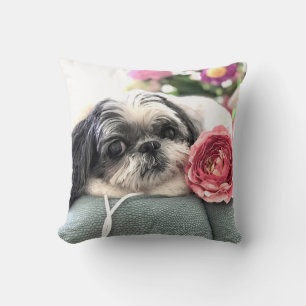 Shih Tzu Girl Throw Kissen