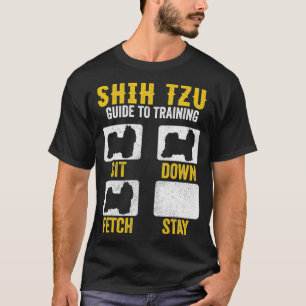 Shih Tzu Guide to Training Shirts Hunde Mama Vater