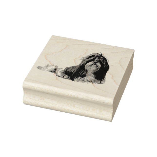 Shih Tzu Gummistempel (Stempel)