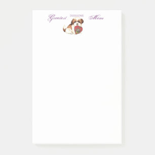 Shih Tzu Heart Mama Post-it Klebezettel