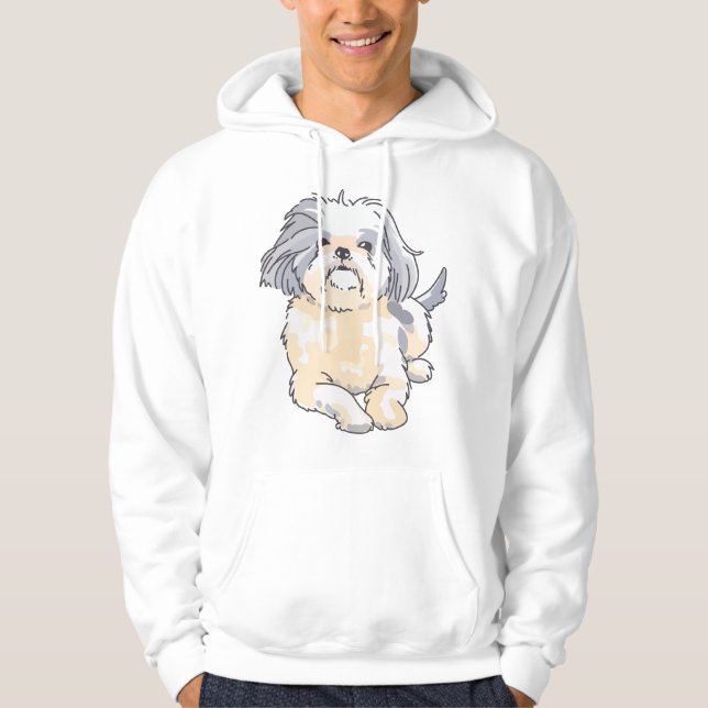 Shih Tzu Hoodie (Vorderseite)