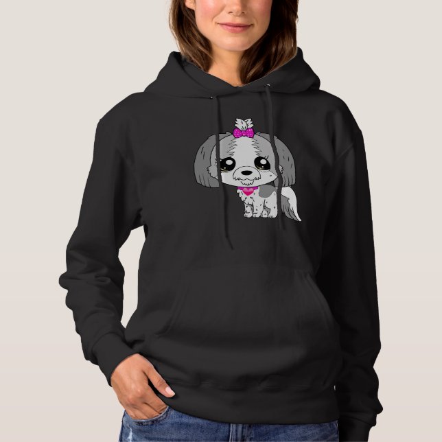 Shih Tzu Hoodie (Vorderseite)