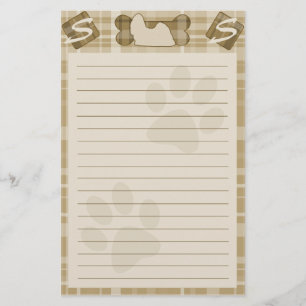 Shih Tzu Hund Rasse Stationierung Briefpapier