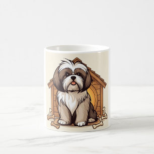Shih Tzu Hundehaus Kaffeetasse
