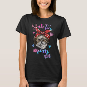 Shih tzu Hundemama Welpenmama T-Shirt