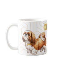 Shih Tzu Hundetasse – Cute Shih Tzu Mutter Kaffeet