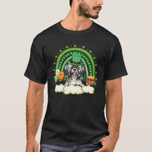 Shih Tzu Kleeblatt Funny St Patricks Day Kostüm Ra T-Shirt