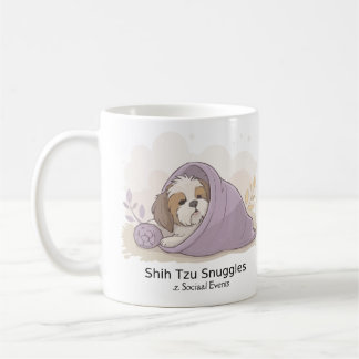 Shih Tzu Kuschel-Tasse – Süßes Geschenk für Hunde- Kaffeetasse