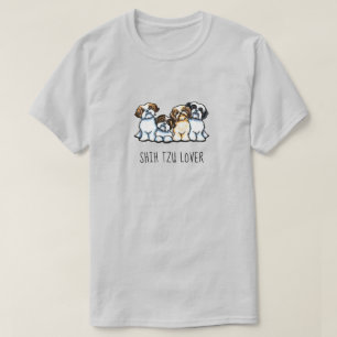 Shih Tzu Lover Personalisiert T-Shirt