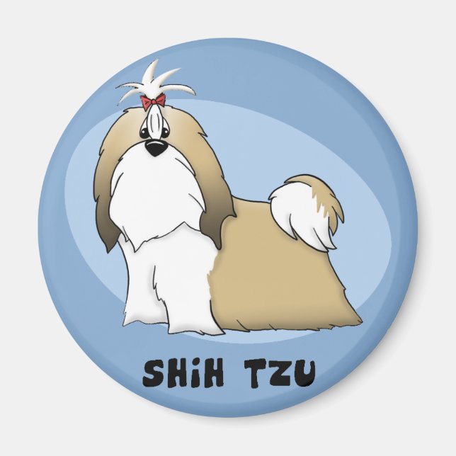 Shih Tzu Magnet (Vorne)