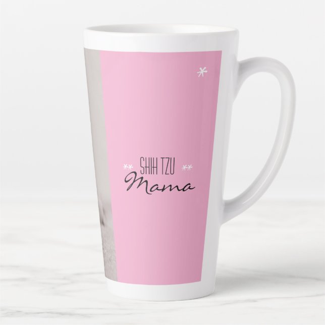 Shih Tzu Mama Mug pour les mamans de chiens (Droite)