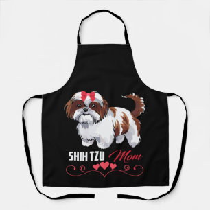 Shih Tzu Mama Niedlich Shih Tzu Dog Mama Schürze
