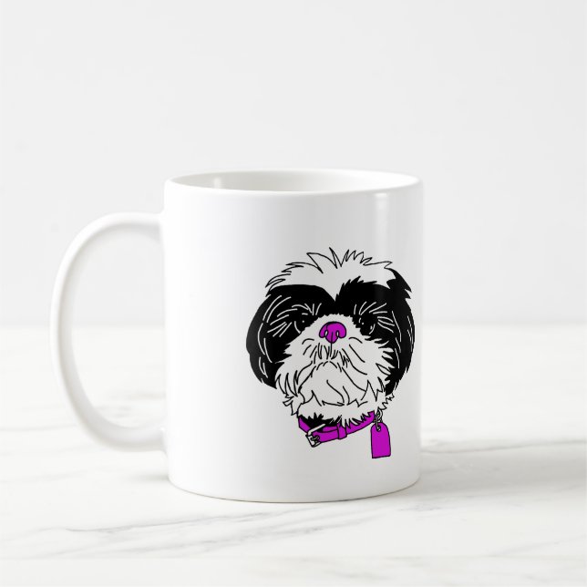 Shih Tzu Mug (Gauche)