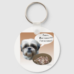 Shih Tzu (natürlich) Türkei Schlüsselanhänger