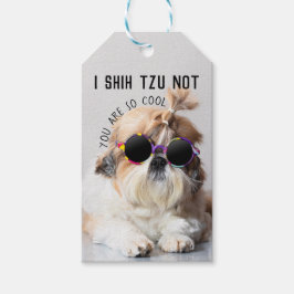 Shih Tzu Nicht lustige niedliche Hunde Liebhaber C Geschenkanhänger