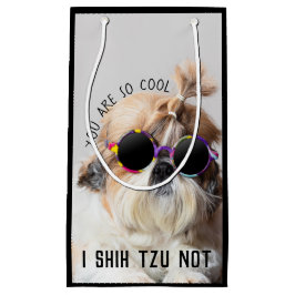 Shih Tzu Nicht lustige niedliche Hunde Liebhaber C Kleine Geschenktüte