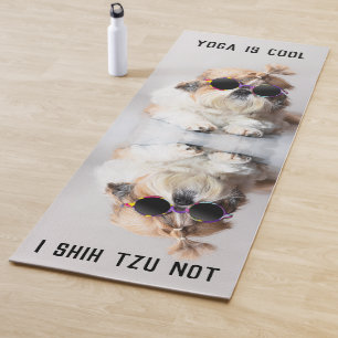Shih Tzu Nicht lustige niedliche Hunde Liebhaber C Yogamatte