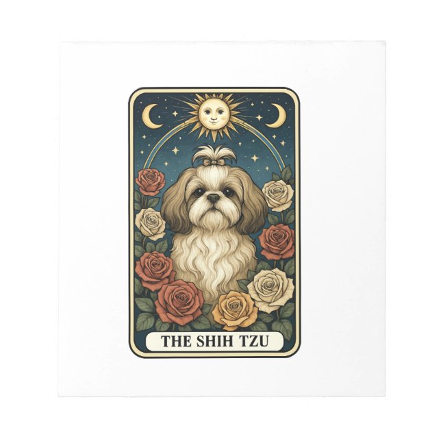 Shih Tzu Notizblock (Vorderseite)