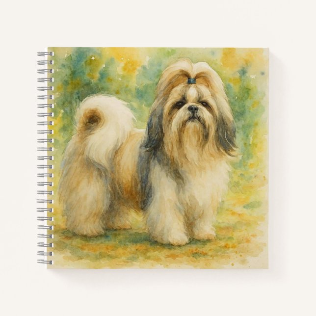 Shih Tzu Notizbuch (Vorderseite)
