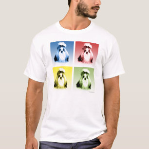 Shih Tzu Pop Art T-Shirt