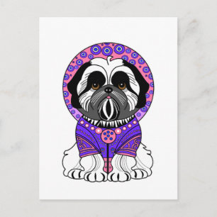 Shih Tzu Prinzessin Postkarte