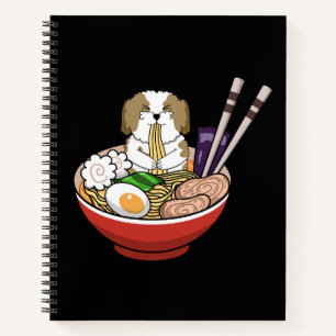 Shih Tzu Ramen Notizbuch