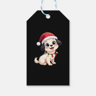 Shih Tzu Santa Christmas Tree Lights Xmas Dog Love Geschenkanhänger