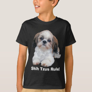 Shih Tzu scherzt T - Shirt