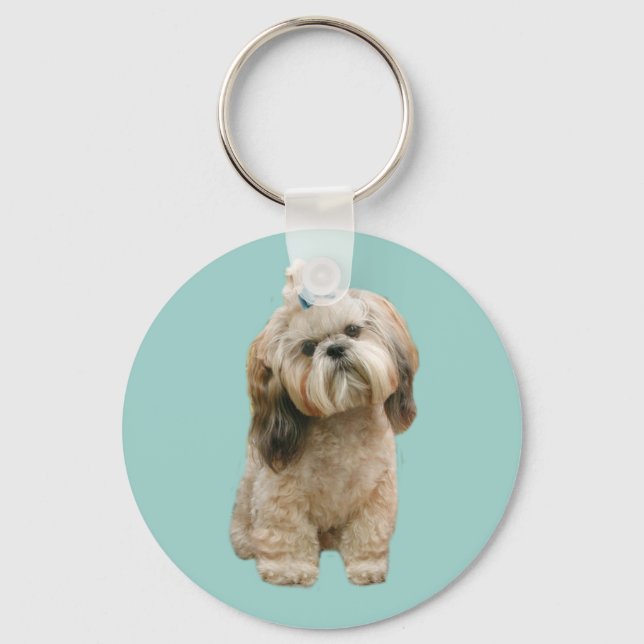 Shih Tzu Schlüsselanhänger (Vorderseite)