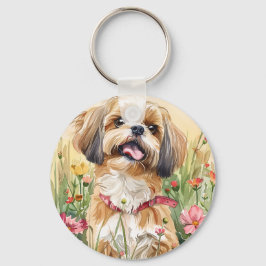 Shih Tzu Schlüsselanhänger - Niedlicher Hund Schlü