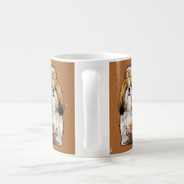 Shih Tzu Schokoladen-Tasse – Süßer Hund & Heiße Sc Kaffeetasse