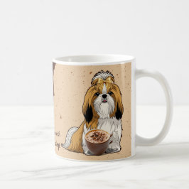 Shih Tzu Schokoladen-Tasse – Süßer Hund & Heiße Sc Kaffeetasse