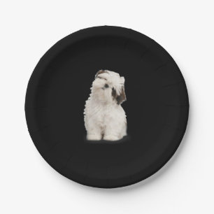 Shih Tzu Shih Tzu Welppy Gift Pappteller
