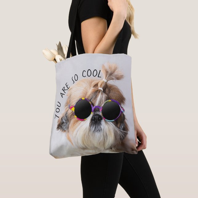 Shih Tzu Sie sind so Cool niedlicher Spaß Sonnenbr Tasche (Von Nahem)