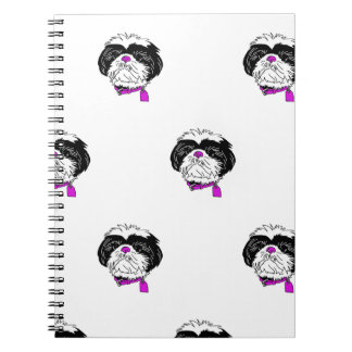 Shih Tzu Spiral Foto Notebook Notizblock