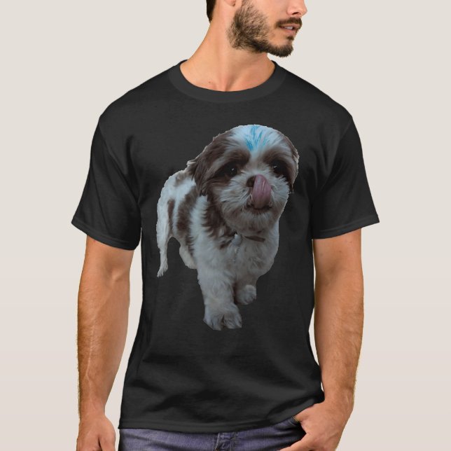 Shih Tzu Ted T-Shirt (Vorderseite)