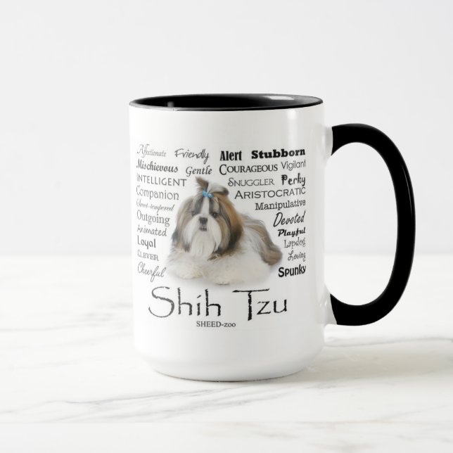 Shih Tzu Traits Tasse (Rechts)