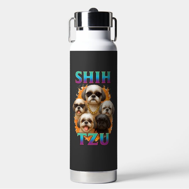 Shih Tzu  Trinkflasche (Vorderseite)