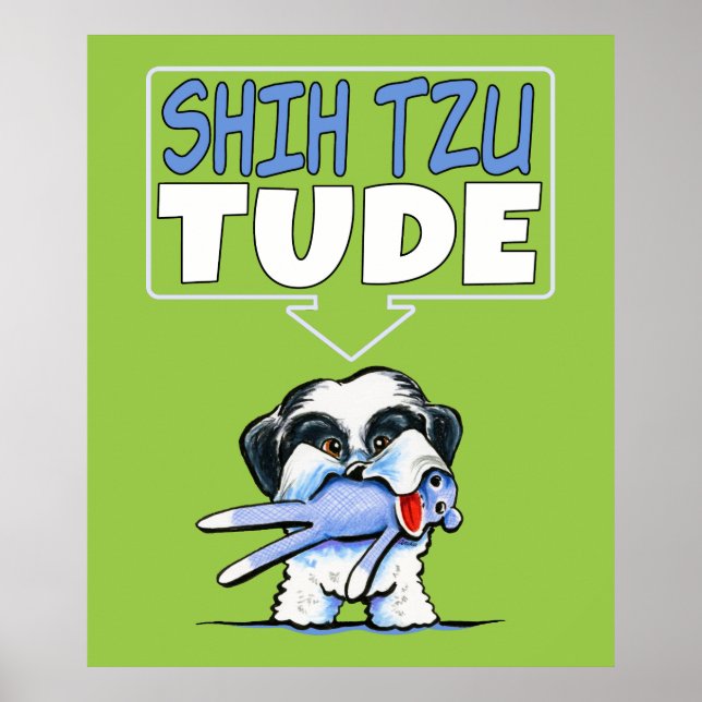 Shih Tzu Tude Dk Poster (Vorne)