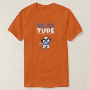 Shih Tzu Tude Dk T-Shirt