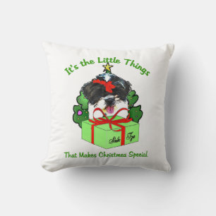 Shih Tzu Weihnachten Kissen