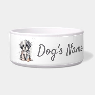 Shih Tzu Welpe Keramik Pet Bowl Napf